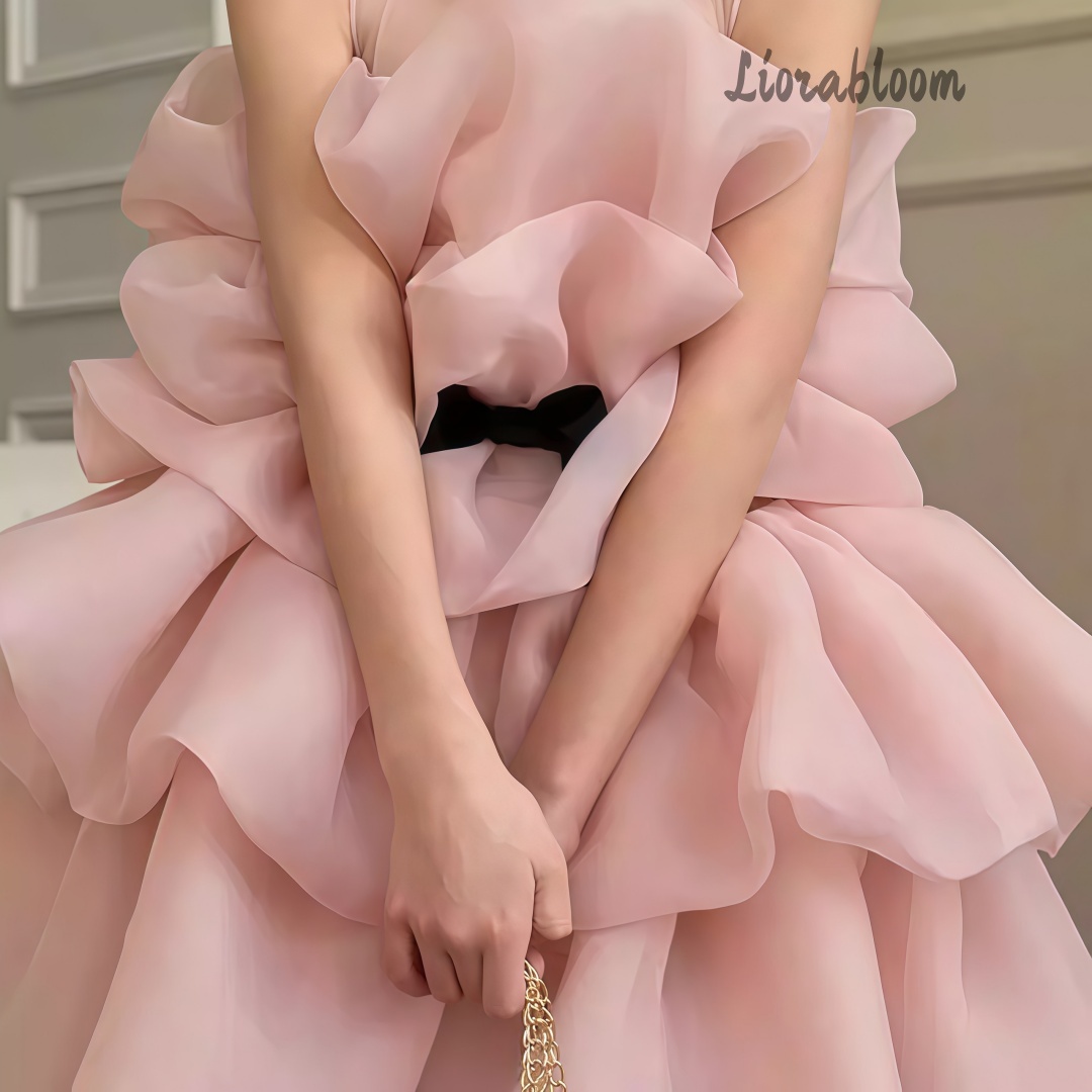 Formal Wear Gowns For Women - Vestido Formal para Meninas em Camadas