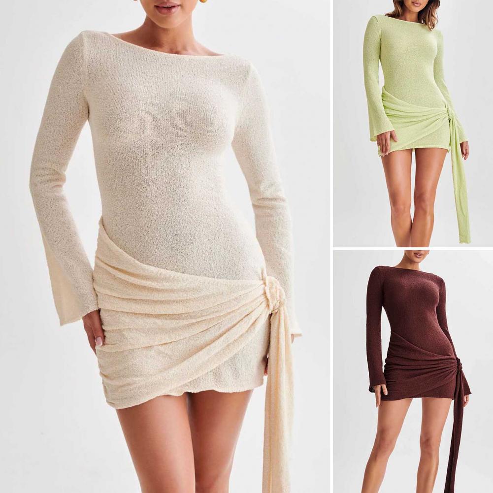 Formal Wear Gowns For Women - Vestido Mini Bodycon Sexy para Mulheres,