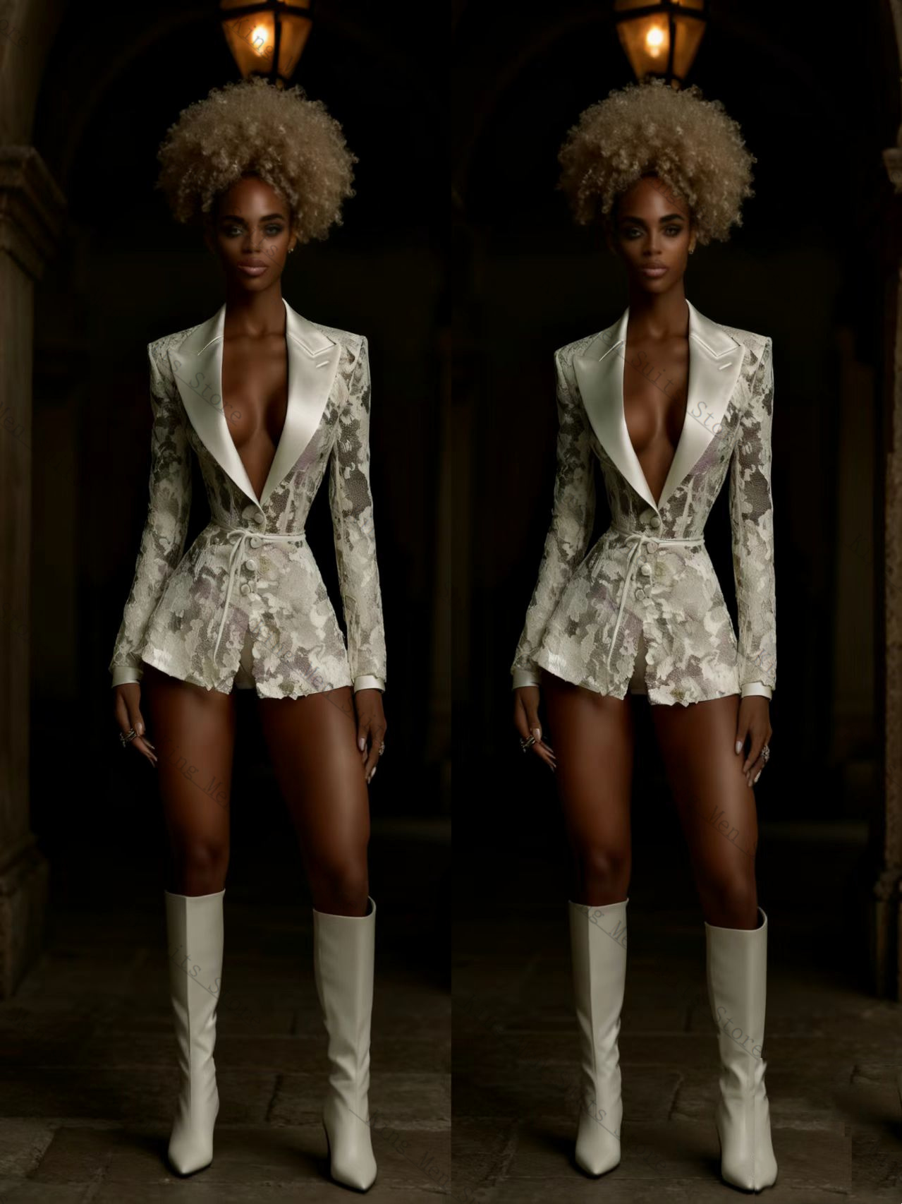 Blazer Feminino 1 Peça com Cin - Women'S Formal Wear For Wedding Guest avaliação e preço