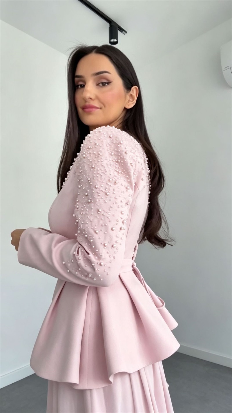 Vestido de festa bege com péro - Formal Wear Gowns For Women avaliação e preço