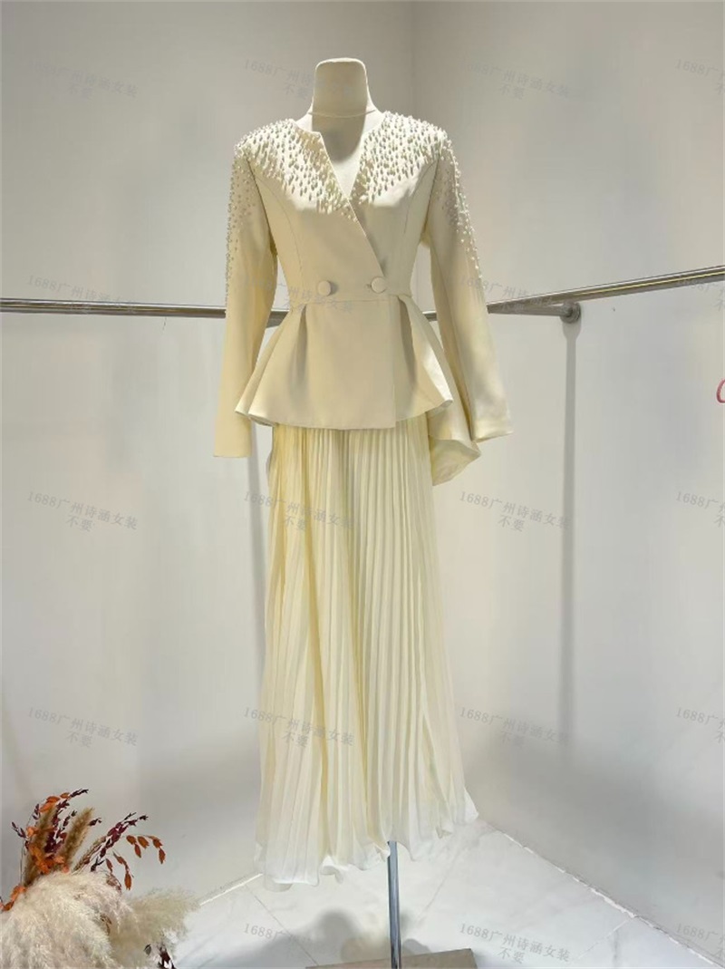 Vestido de festa bege com péro - Formal Wear Gowns For Women avaliação e preço