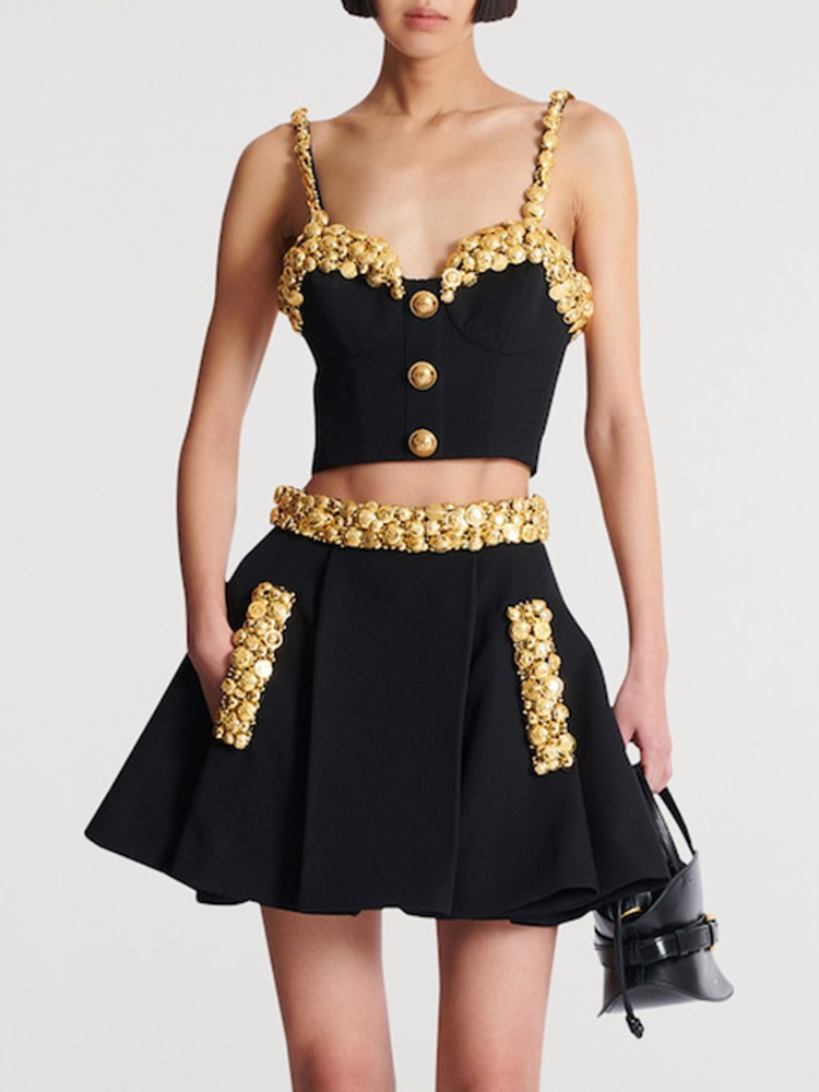 Vc conjunto de vestido preto d - Women Formal Wear Outfits avaliação e preço