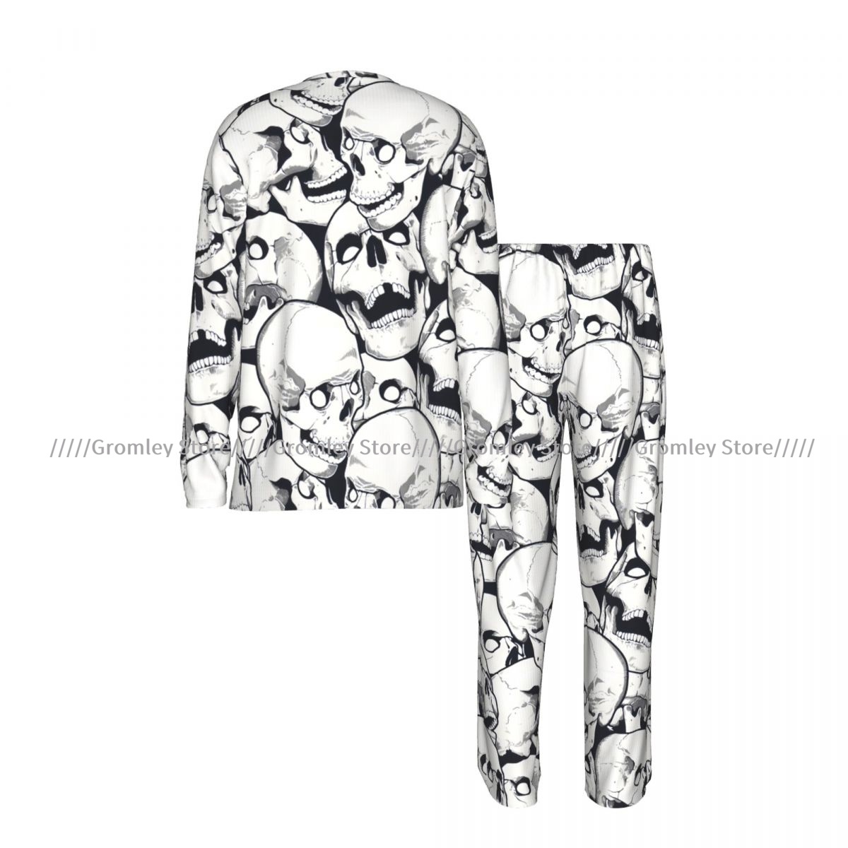 Conjunto de Pijama Masculino c - Monochrome Suit Set avaliação e preço