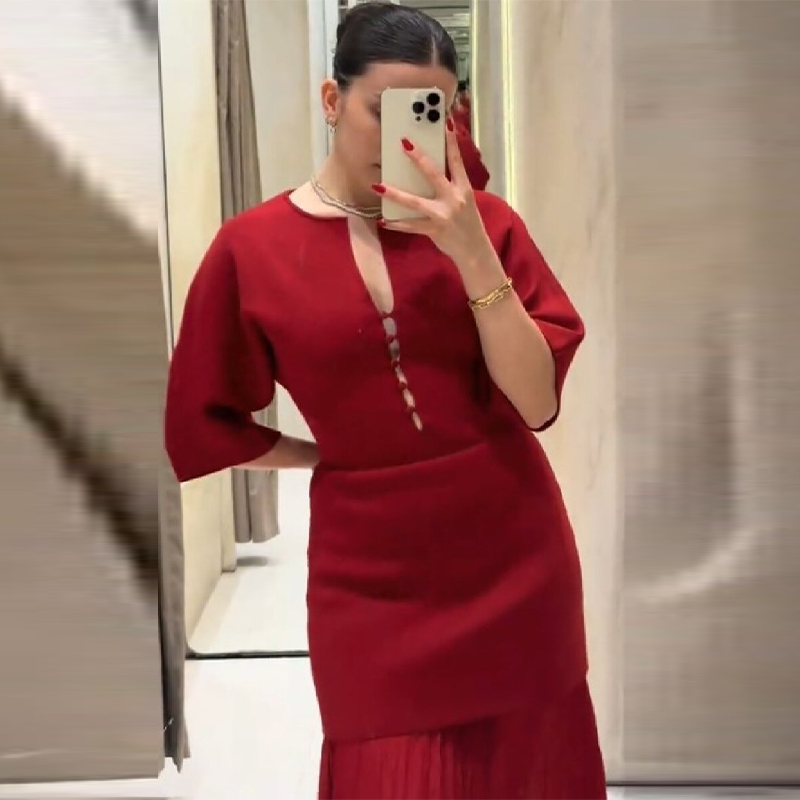 Vestido Maxi Plissado Elegante - Formal Wear Gowns For Women avaliação e preço